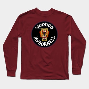 McDonnell F-101 Voodoo Heritage Emblem Long Sleeve T-Shirt